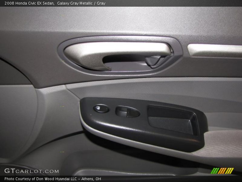 Galaxy Gray Metallic / Gray 2008 Honda Civic EX Sedan