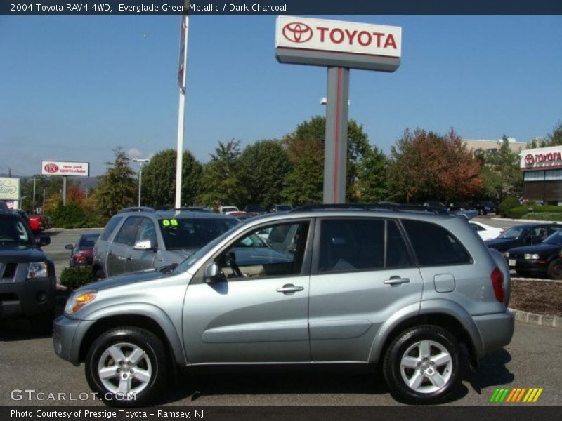 Everglade Green Metallic / Dark Charcoal 2004 Toyota RAV4 4WD