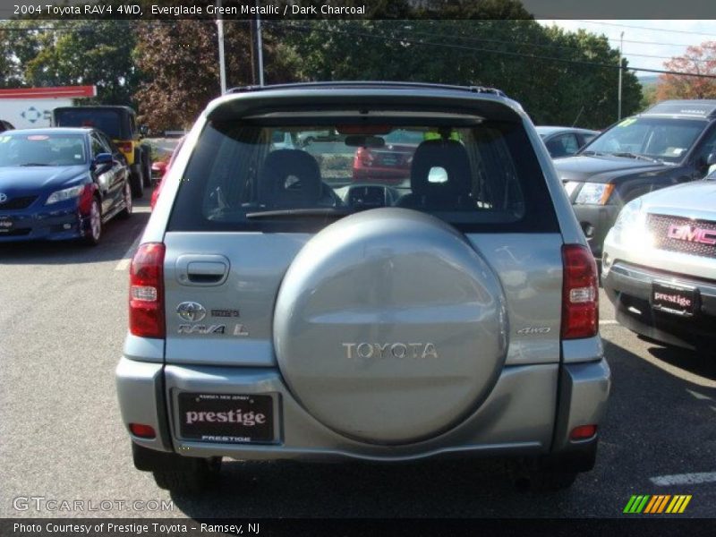 Everglade Green Metallic / Dark Charcoal 2004 Toyota RAV4 4WD