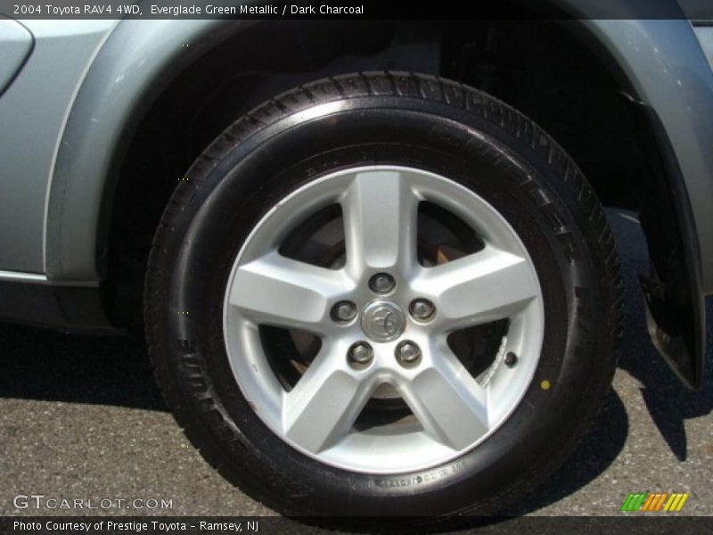 Everglade Green Metallic / Dark Charcoal 2004 Toyota RAV4 4WD