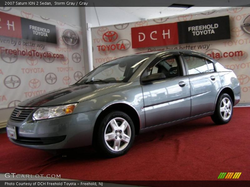 Storm Gray / Gray 2007 Saturn ION 2 Sedan