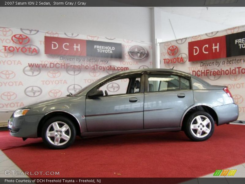 Storm Gray / Gray 2007 Saturn ION 2 Sedan