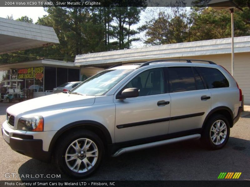 Silver Metallic / Graphite 2004 Volvo XC90 T6 AWD