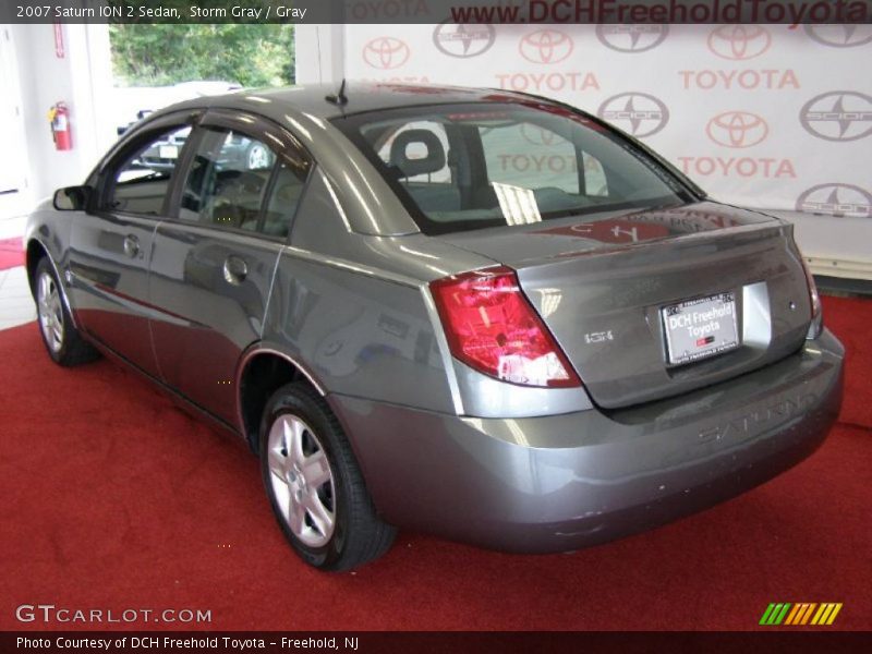 Storm Gray / Gray 2007 Saturn ION 2 Sedan