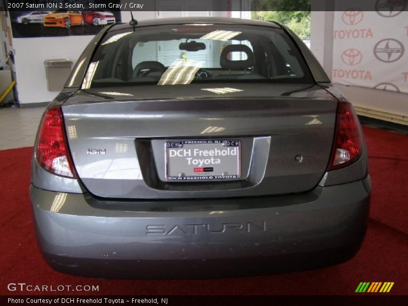 Storm Gray / Gray 2007 Saturn ION 2 Sedan