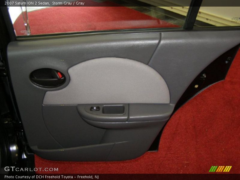 Storm Gray / Gray 2007 Saturn ION 2 Sedan