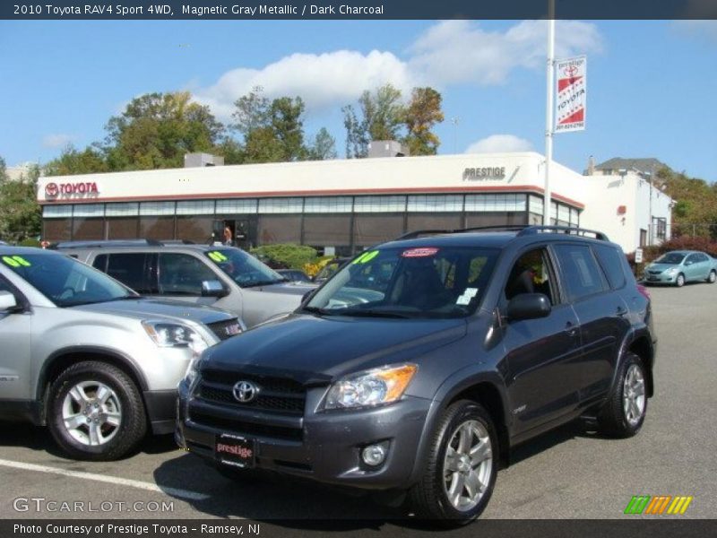 Magnetic Gray Metallic / Dark Charcoal 2010 Toyota RAV4 Sport 4WD