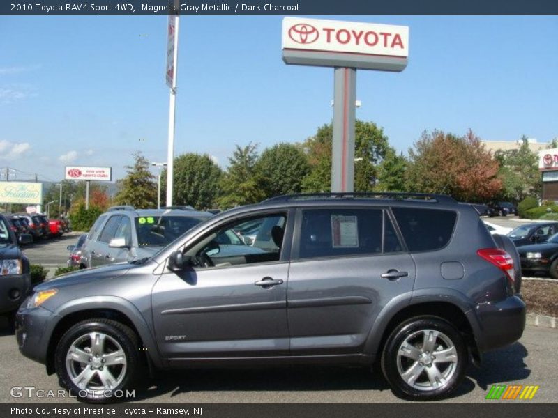 Magnetic Gray Metallic / Dark Charcoal 2010 Toyota RAV4 Sport 4WD