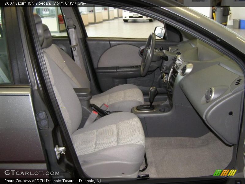 Storm Gray / Gray 2007 Saturn ION 2 Sedan