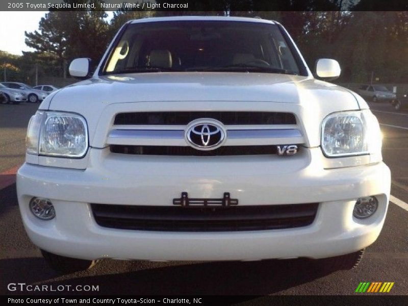 Natural White / Light Charcoal 2005 Toyota Sequoia Limited