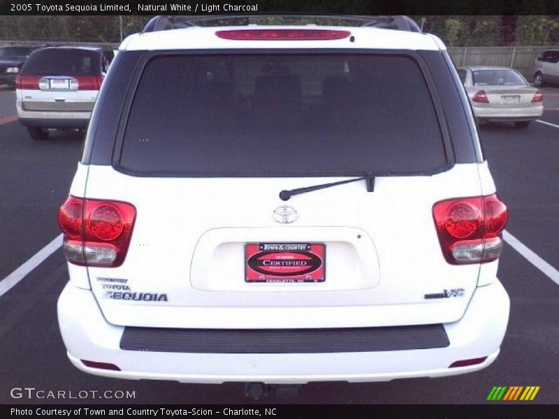 Natural White / Light Charcoal 2005 Toyota Sequoia Limited
