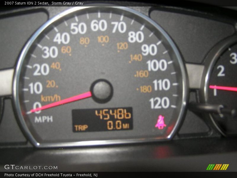 Storm Gray / Gray 2007 Saturn ION 2 Sedan