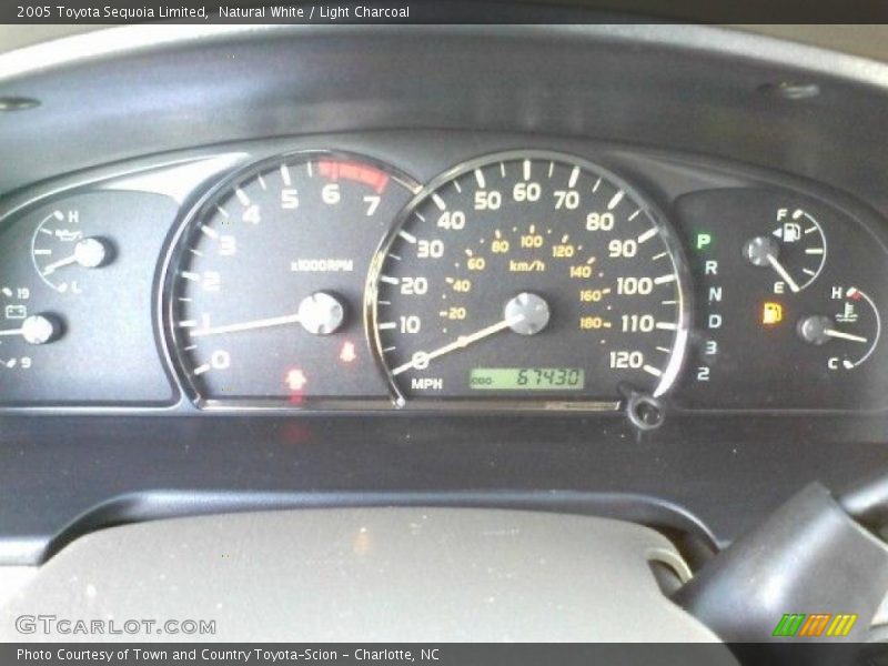  2005 Sequoia Limited Limited Gauges