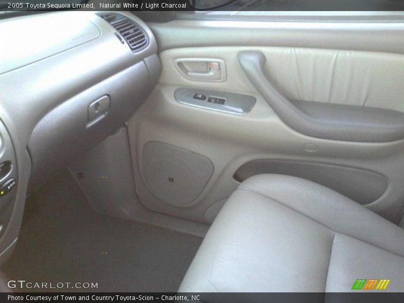 Natural White / Light Charcoal 2005 Toyota Sequoia Limited