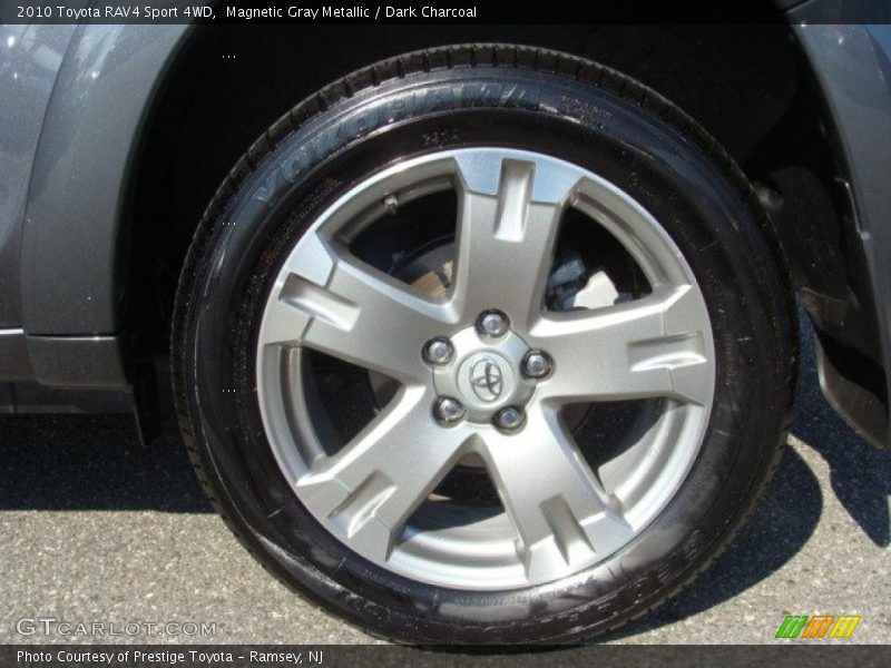 Magnetic Gray Metallic / Dark Charcoal 2010 Toyota RAV4 Sport 4WD
