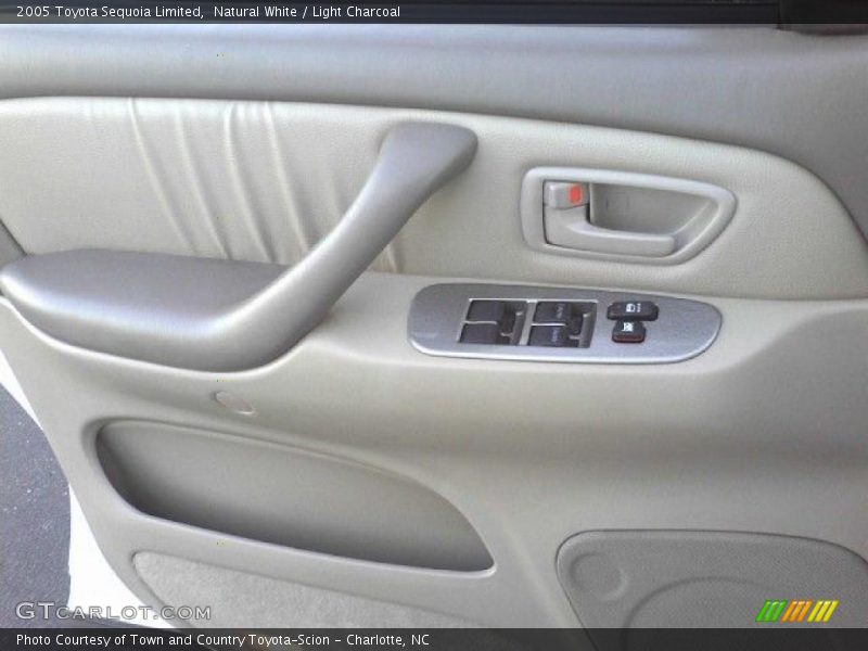 Natural White / Light Charcoal 2005 Toyota Sequoia Limited