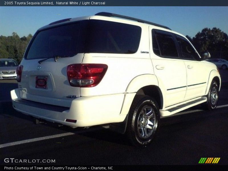 Natural White / Light Charcoal 2005 Toyota Sequoia Limited