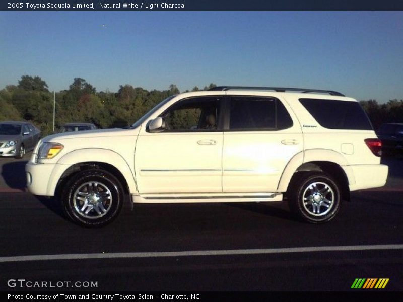 Natural White / Light Charcoal 2005 Toyota Sequoia Limited
