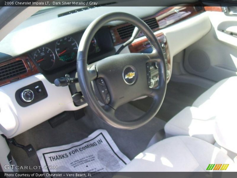 Dark Silver Metallic / Gray 2006 Chevrolet Impala LT