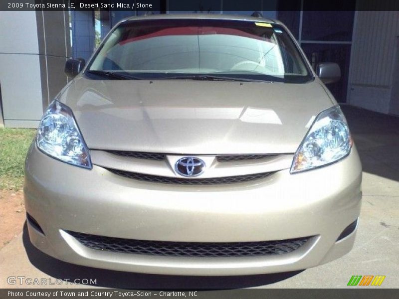 Desert Sand Mica / Stone 2009 Toyota Sienna LE