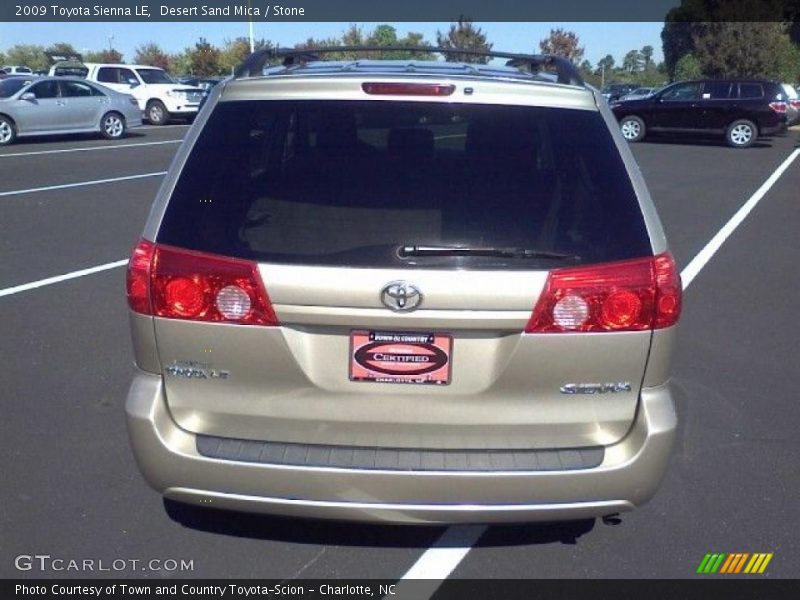 Desert Sand Mica / Stone 2009 Toyota Sienna LE