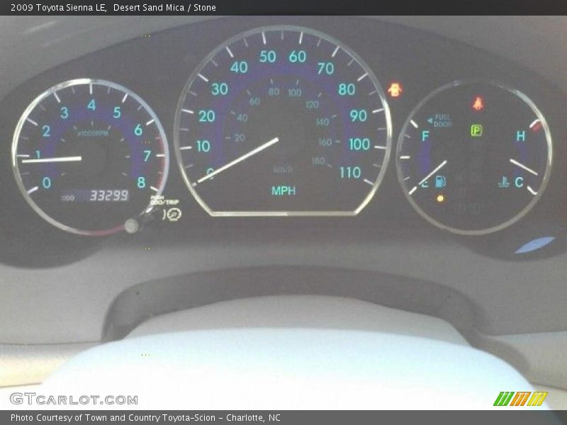 Desert Sand Mica / Stone 2009 Toyota Sienna LE