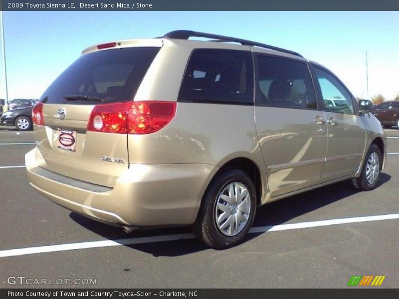 Desert Sand Mica / Stone 2009 Toyota Sienna LE