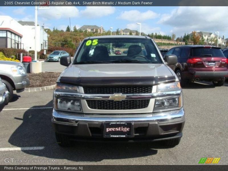 Silver Birch Metallic / Medium Dark Pewter 2005 Chevrolet Colorado LS Regular Cab 4x4
