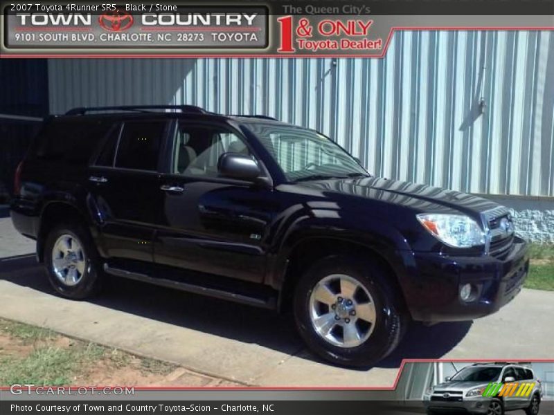Black / Stone 2007 Toyota 4Runner SR5