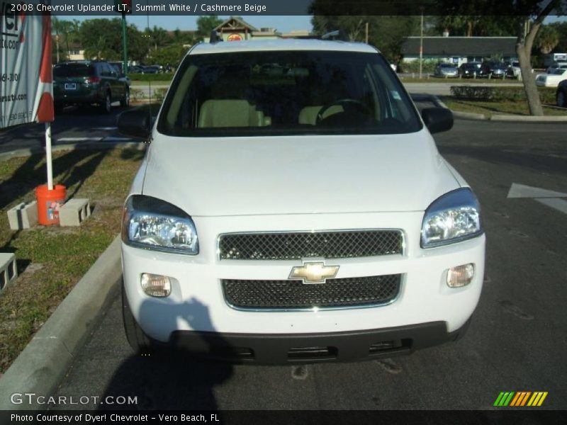Summit White / Cashmere Beige 2008 Chevrolet Uplander LT