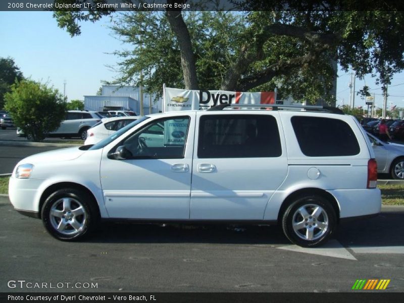 Summit White / Cashmere Beige 2008 Chevrolet Uplander LT
