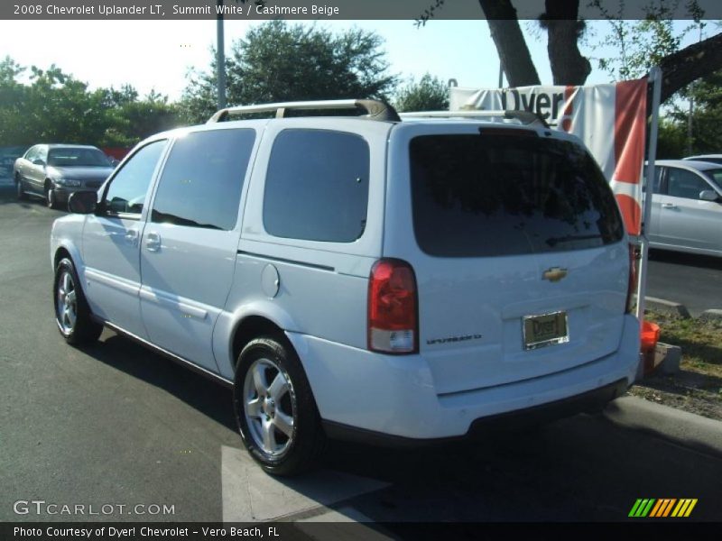 Summit White / Cashmere Beige 2008 Chevrolet Uplander LT