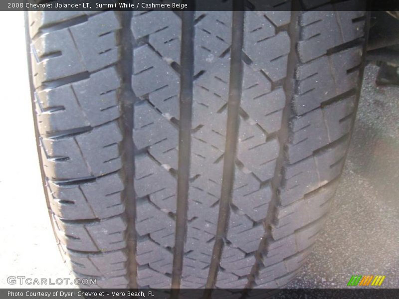 Summit White / Cashmere Beige 2008 Chevrolet Uplander LT