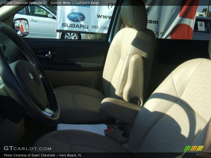 Summit White / Cashmere Beige 2008 Chevrolet Uplander LT