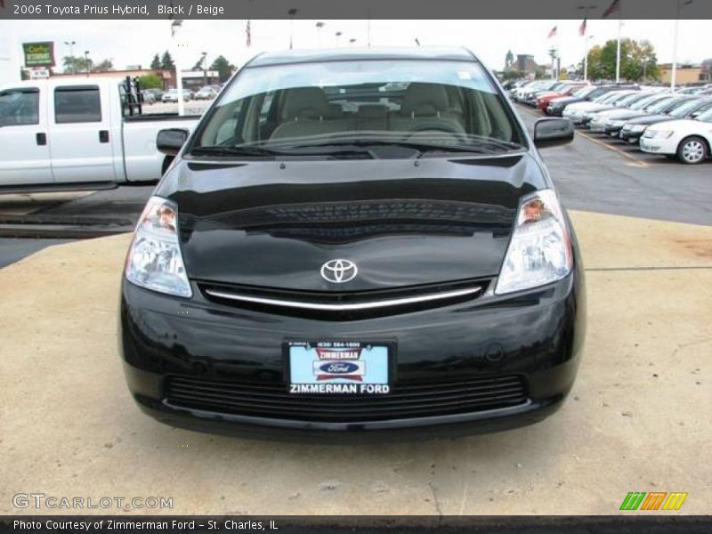 Black / Beige 2006 Toyota Prius Hybrid