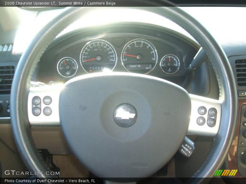 Summit White / Cashmere Beige 2008 Chevrolet Uplander LT