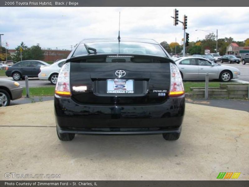 Black / Beige 2006 Toyota Prius Hybrid
