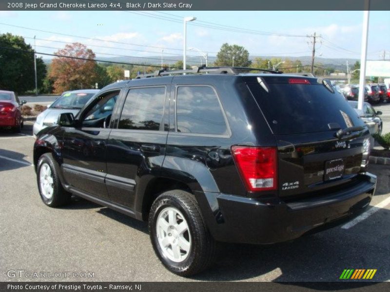 Black / Dark Slate Gray 2008 Jeep Grand Cherokee Laredo 4x4