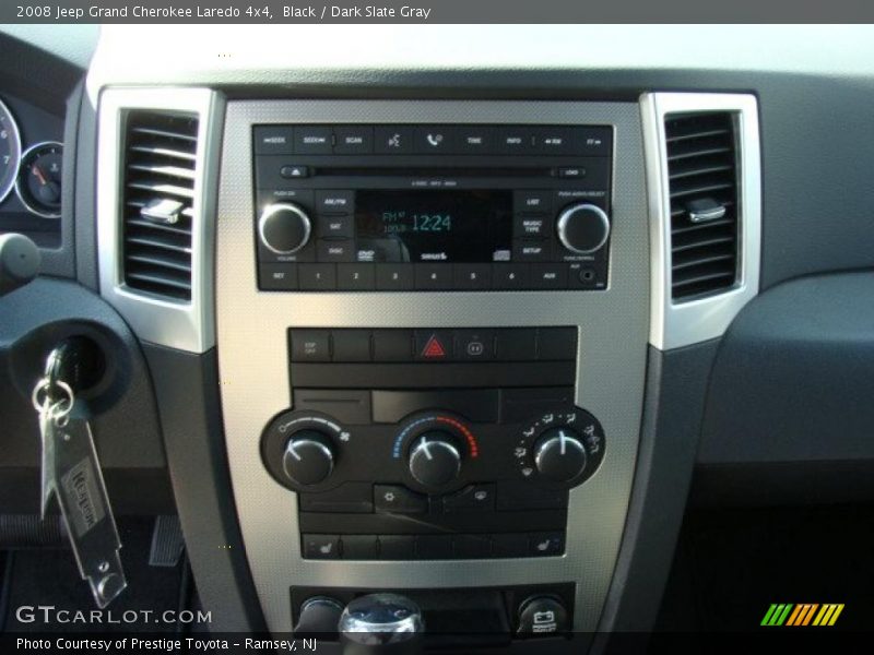 Black / Dark Slate Gray 2008 Jeep Grand Cherokee Laredo 4x4