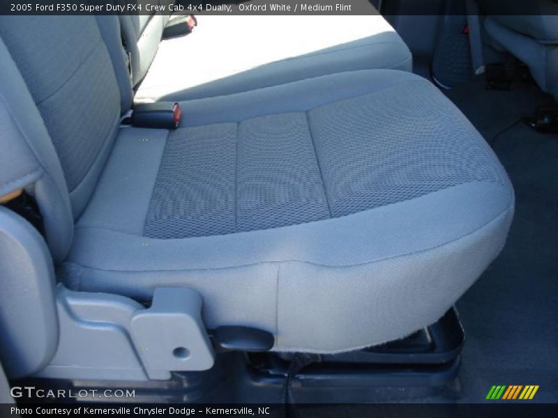 Oxford White / Medium Flint 2005 Ford F350 Super Duty FX4 Crew Cab 4x4 Dually