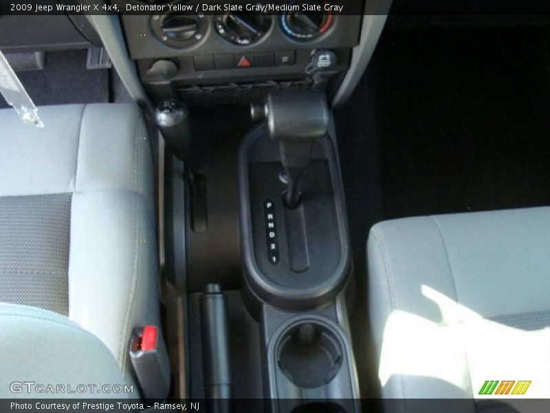 Detonator Yellow / Dark Slate Gray/Medium Slate Gray 2009 Jeep Wrangler X 4x4