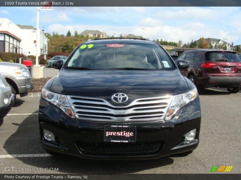 Black / Gray 2009 Toyota Venza AWD