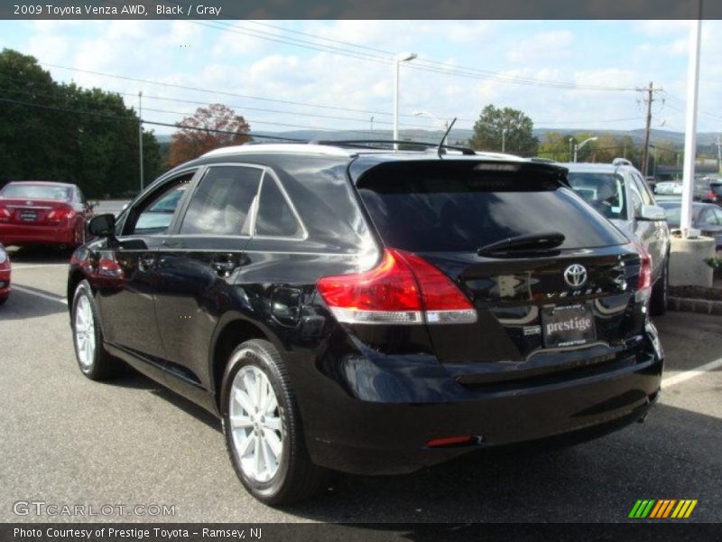 Black / Gray 2009 Toyota Venza AWD