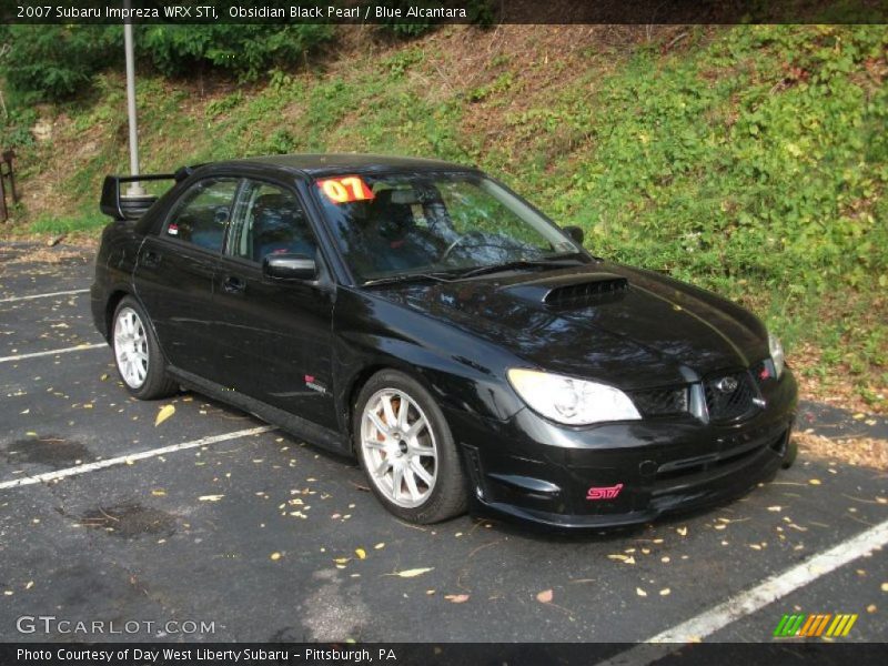  2007 Impreza WRX STi Obsidian Black Pearl