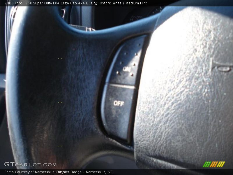 Oxford White / Medium Flint 2005 Ford F350 Super Duty FX4 Crew Cab 4x4 Dually