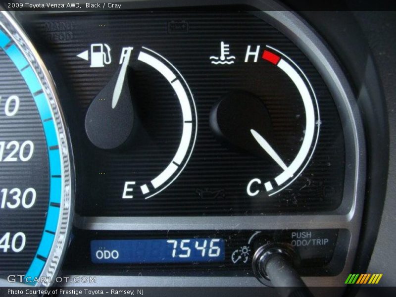 Black / Gray 2009 Toyota Venza AWD