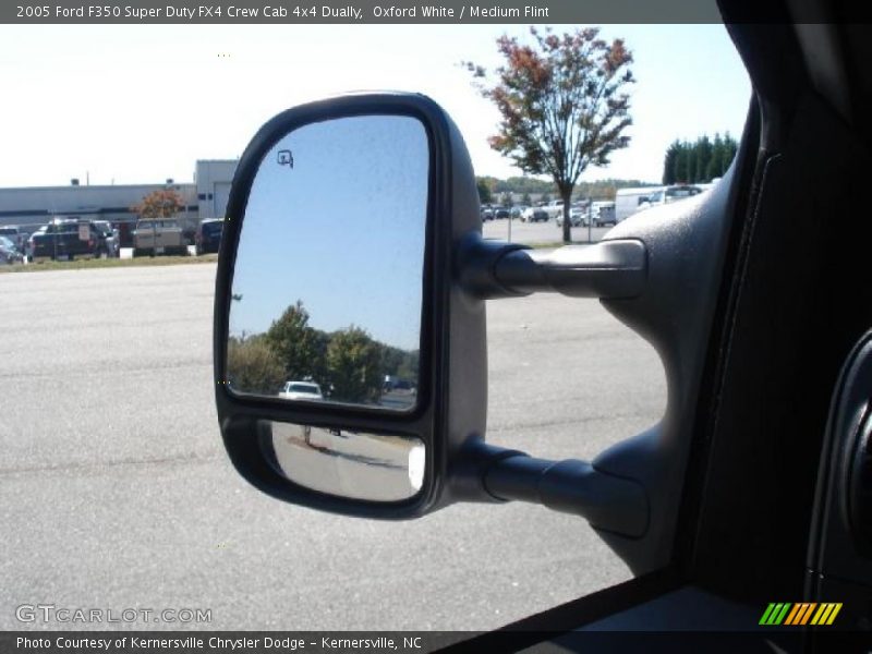 Oxford White / Medium Flint 2005 Ford F350 Super Duty FX4 Crew Cab 4x4 Dually