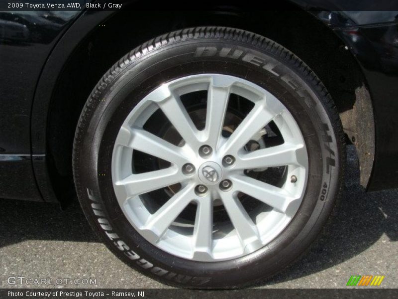 Black / Gray 2009 Toyota Venza AWD