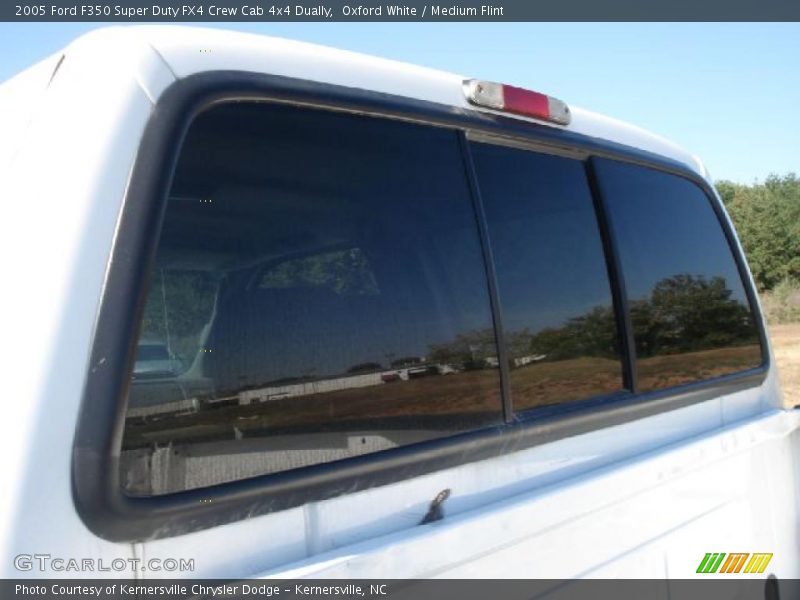 Oxford White / Medium Flint 2005 Ford F350 Super Duty FX4 Crew Cab 4x4 Dually