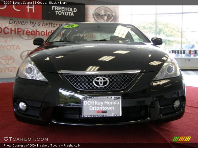Black / Ivory 2007 Toyota Solara SE Coupe